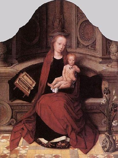Adriaen Isenbrant Virgin and Child Enthroned oil painting image